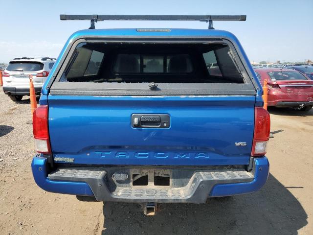 5TFSZ5AN5GX006254 - 2016 TOYOTA TACOMA ACCESS CAB BLUE photo 6