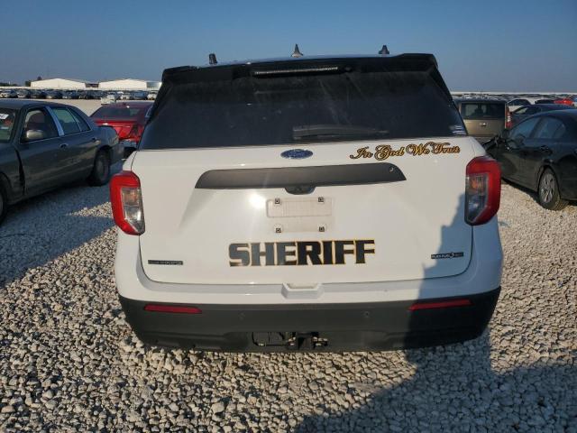 1FM5K8AB3PGA63038 - 2023 FORD EXPLORER POLICE INTERCEPTOR 白色 照片 6