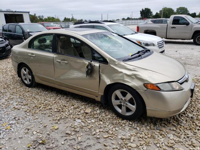 1HGFA16828L013824 - 2008 HONDA CIVIC EX GOLD photo 4