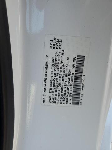 5FNRL6H9XJB083248 - 2018 HONDA ODYSSEY ELITE Weiß Foto 13