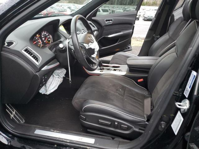 19UUB1F62KA005776 - 2019 ACURA TLX TECHNOLOGY BLACK photo 7