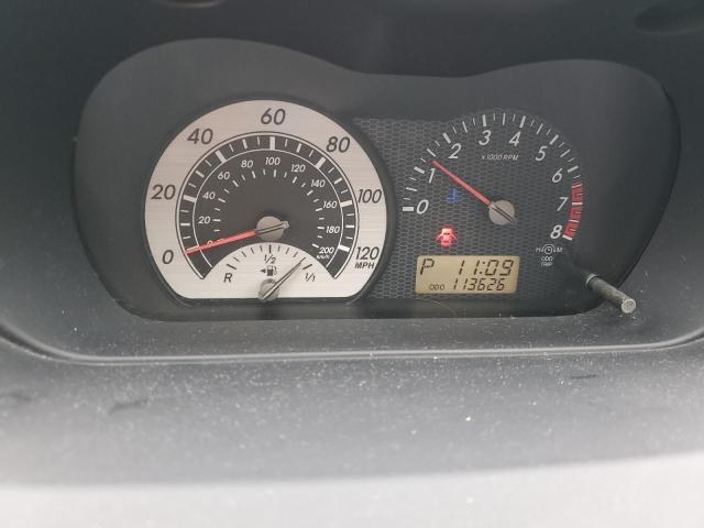 JTKKT624265015526 - 2006 TOYOTA SCION XA GRAY photo 9