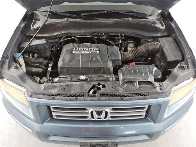2HJYK16567H512384 - 2007 HONDA RIDGELINE RTL GREEN photo 11