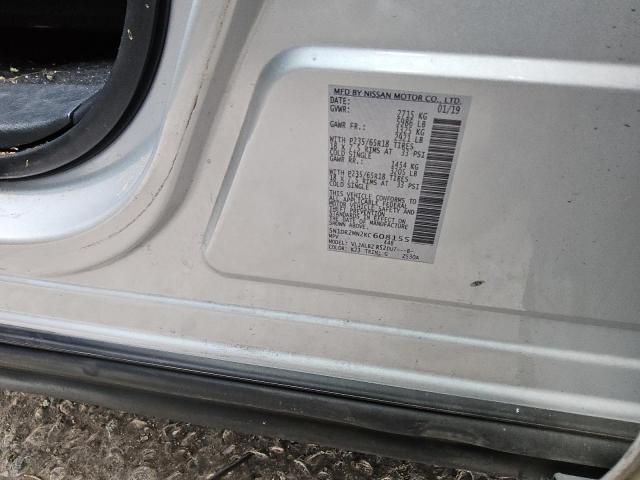 5N1DR2MN2KC608155 - 2019 NISSAN PATHFINDER S ვერცხლისფერი ფოტო 13