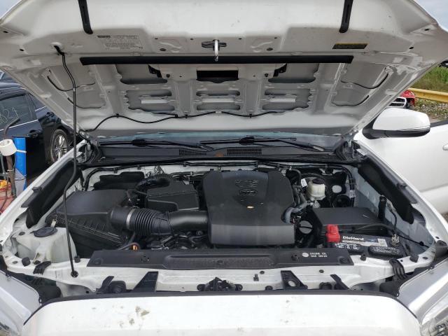 3TMCZ5AN6KM230619 - 2019 TOYOTA TACOMA DOUBLE CAB WHITE photo 11