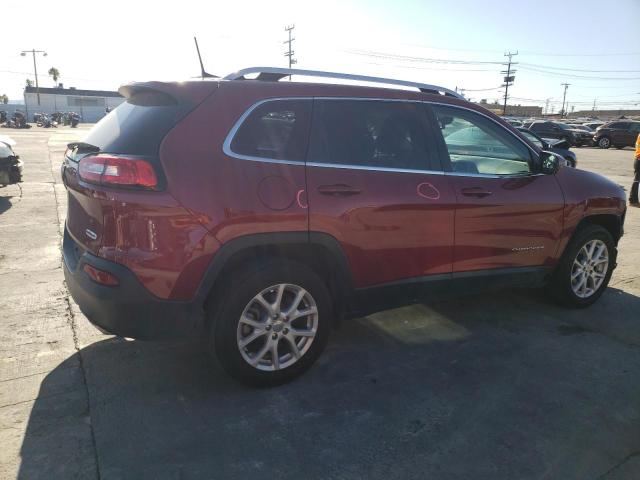 1C4PJLCS4HD222054 - 2017 JEEP CHEROKEE LATITUDE RED photo 3