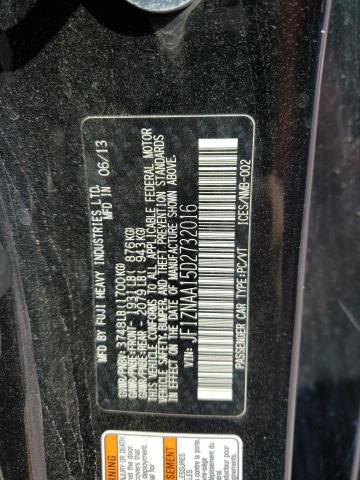 JF1ZNAA15D2732016 - 2013 TOYOTA SCION FR-S 黑色 照片 12