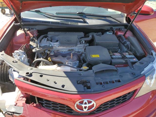 4T1BF1FKXCU526473 - 2012 TOYOTA CAMRY BASE RED photo 11