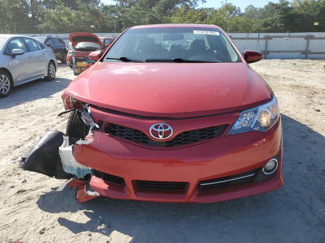 4T1BF1FKXCU526473 - 2012 TOYOTA CAMRY BASE RED photo 5