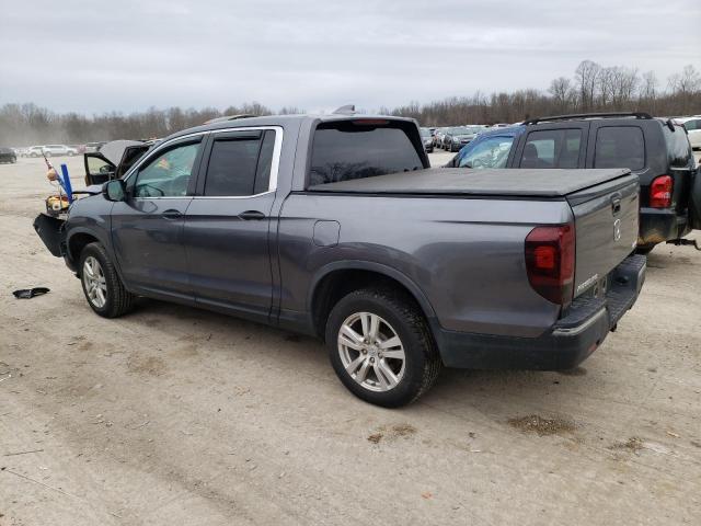 5FPYK3F20HB012581 - 2017 HONDA RIDGELINE RT GRAY photo 2