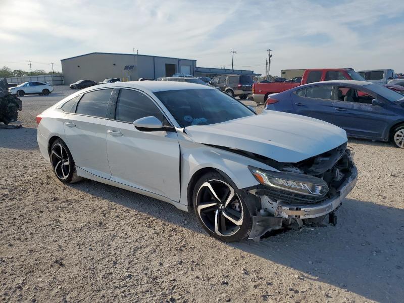 1HGCV1F37KA093362 - 2019 HONDA ACCORD SPORT თეთრი ფოტო 4