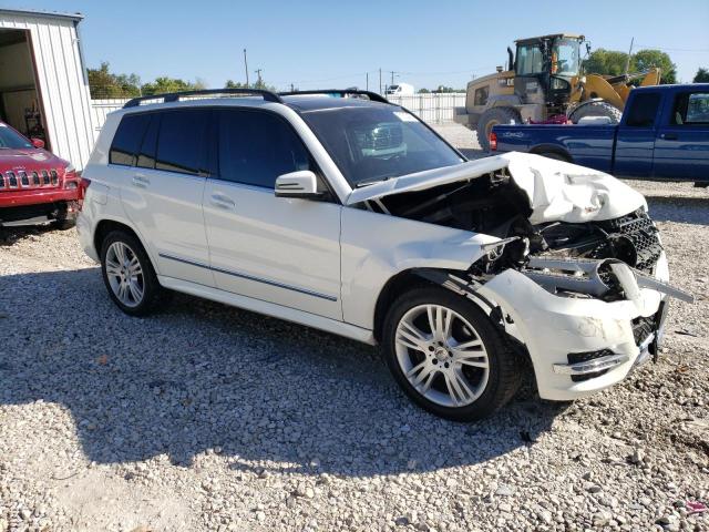 WDCGG8JB2FG395754 - 2015 MERCEDES-BENZ GLK 350 4MATIC WHITE photo 4