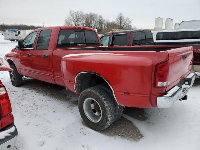 3D7MU48C24G125004 - 2004 DODGE RAM 3500 ST RED photo 2