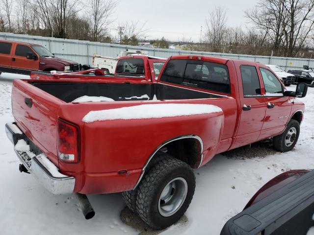 3D7MU48C24G125004 - 2004 DODGE RAM 3500 ST RED photo 3