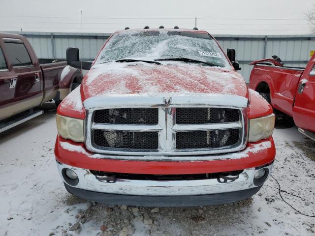 3D7MU48C24G125004 - 2004 DODGE RAM 3500 ST RED photo 5