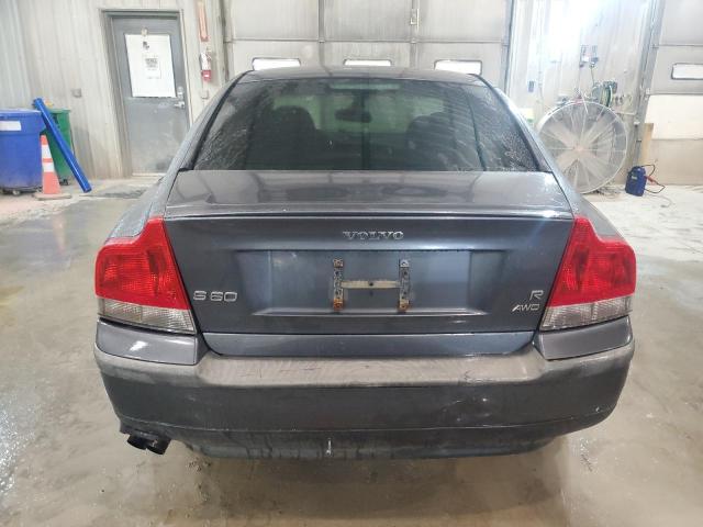 YV1RH52Y742400142 - 2004 VOLVO S60 R GRAY photo 6