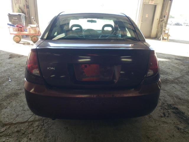 1G8AG52F93Z145983 - 2003 SATURN ION LEVEL 1 MAROON photo 6