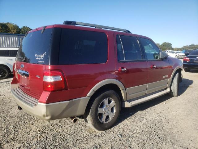 1FMFU17557LA77487 - 2007 FORD EXPEDITION EDDIE BAUER BURGUNDY photo 3