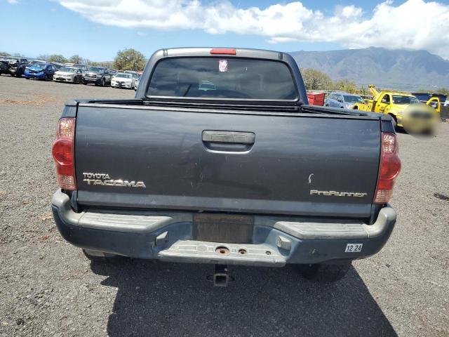 5TFJX4GN2FX040475 - 2015 TOYOTA TACOMA DOUBLE CAB PRERUNNER GRAY photo 6