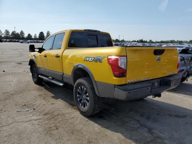 1N6AA1F4XGN507919 - 2016 NISSAN TITAN XD SL YELLOW photo 2