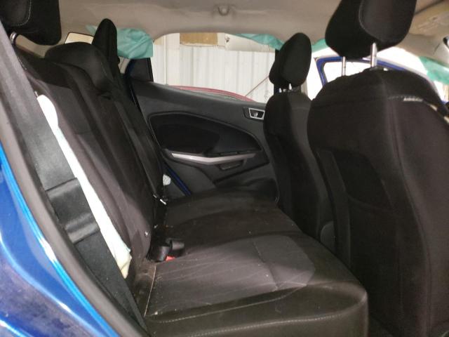MAJ6S3GL5KC298834 - 2019 FORD ECOSPORT SE BLUE photo 10