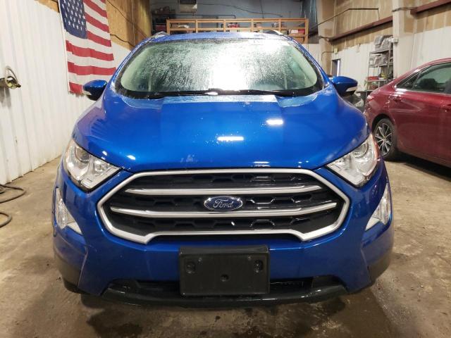 MAJ6S3GL5KC298834 - 2019 FORD ECOSPORT SE BLUE photo 5