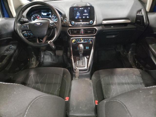 MAJ6S3GL5KC298834 - 2019 FORD ECOSPORT SE BLUE photo 8