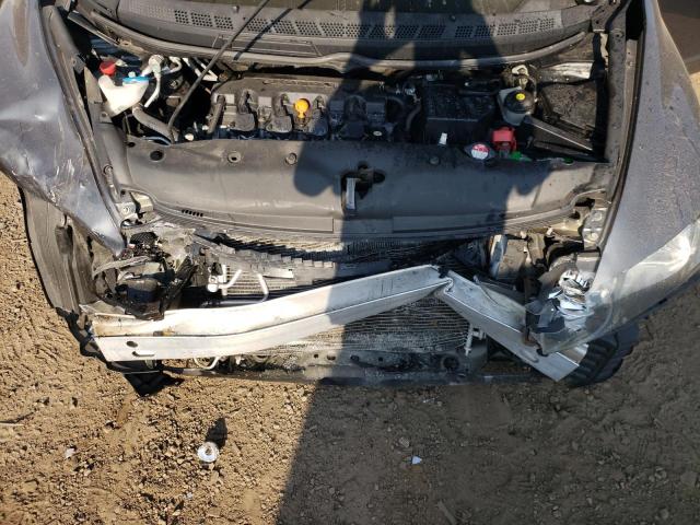 19XFA1F91AE029938 - 2010 HONDA CIVIC EXL ნაცრისფერი ფოტო 11