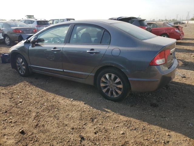 19XFA1F91AE029938 - 2010 HONDA CIVIC EXL ნაცრისფერი ფოტო 2