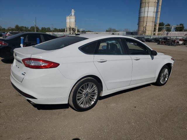 3FA6P0HD1ER120271 - 2014 FORD FUSION SE WHITE photo 3