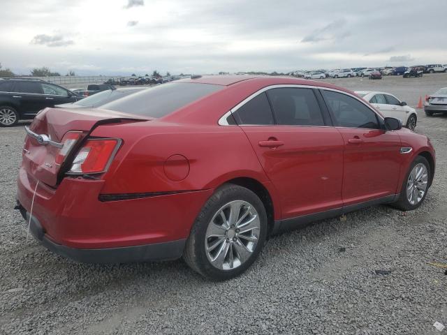 1FAHP2FW3AG143125 - 2010 FORD TAURUS LIMITED RED photo 3