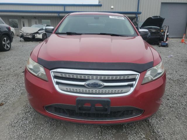 1FAHP2FW3AG143125 - 2010 FORD TAURUS LIMITED RED photo 5