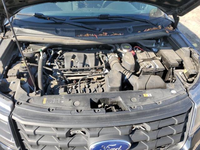 1FM5K8AR3JGC19597 - 2018 FORD EXPLORER POLICE INTERCEPTOR BLACK photo 11