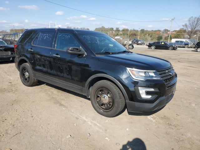 1FM5K8AR3JGC19597 - 2018 FORD EXPLORER POLICE INTERCEPTOR BLACK photo 4