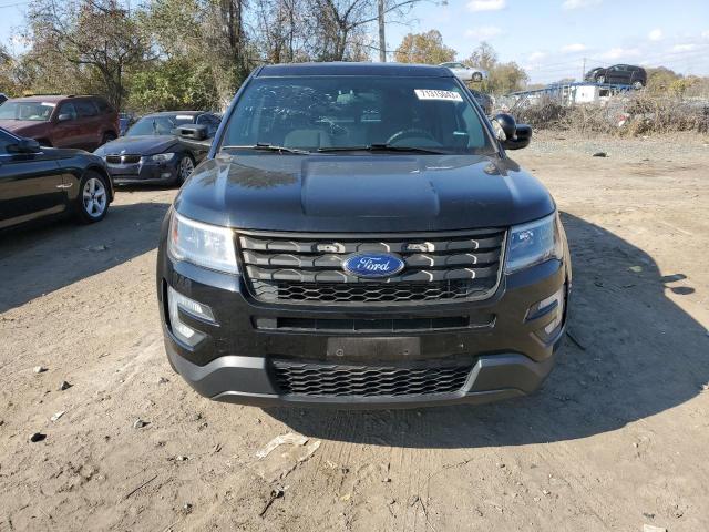 1FM5K8AR3JGC19597 - 2018 FORD EXPLORER POLICE INTERCEPTOR BLACK photo 5