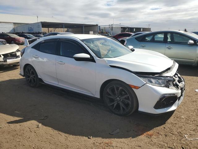 SHHFK7H48HU409153 - 2017 HONDA CIVIC SPORT WHITE photo 4