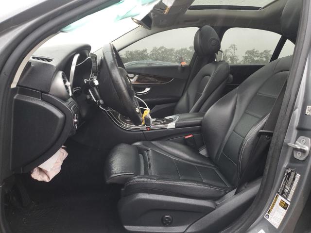 55SWF4KB2HU201103 - 2017 MERCEDES-BENZ C 300 4MATIC GRAY photo 7
