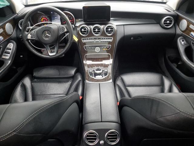 55SWF4KB2HU201103 - 2017 MERCEDES-BENZ C 300 4MATIC GRAY photo 8