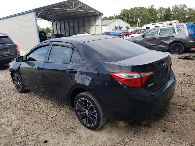 2T1BURHEXGC499620 - 2016 TOYOTA COROLLA L BLACK photo 2