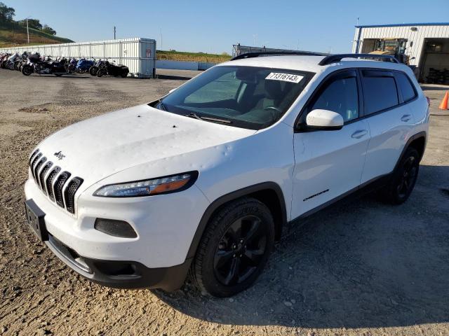 1C4PJLCB8GW189336 - 2016 JEEP CHEROKEE LATITUDE WHITE photo 1