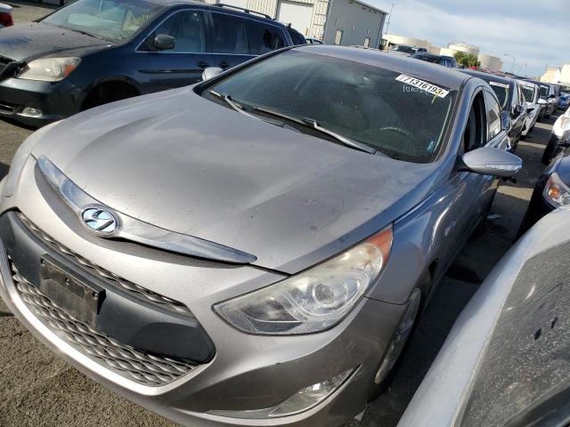 KMHEC4A43CA029685 - 2012 HYUNDAI SONATA HYBRID GRAY photo 1