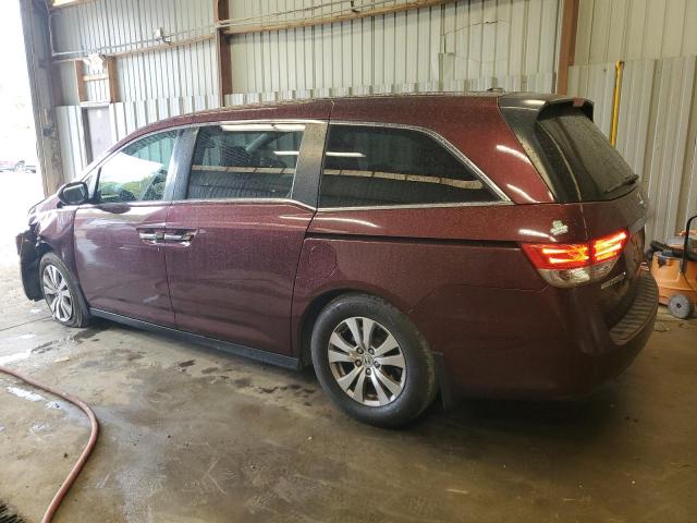 5FNRL5H68GB104719 - 2016 HONDA ODYSSEY EXL MAROON photo 2