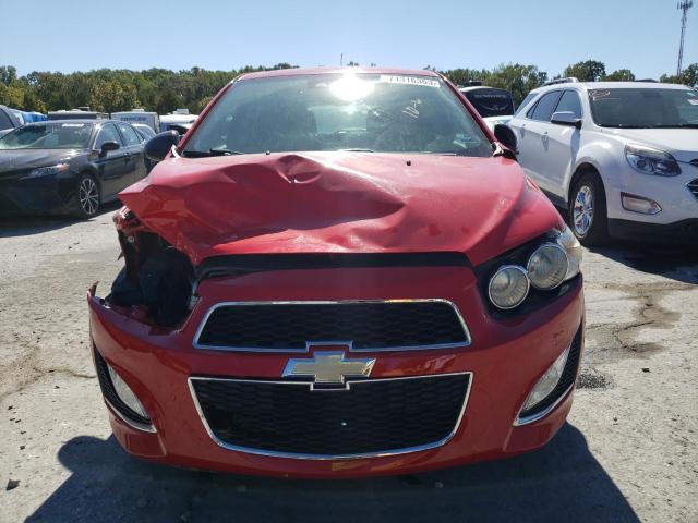 1G1JG6SB8E4105976 - 2014 CHEVROLET SONIC RS RED photo 5