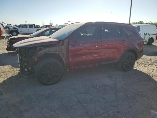 5XYRLDLC1MG030104 - 2021 KIA SORENTO S RED photo 1