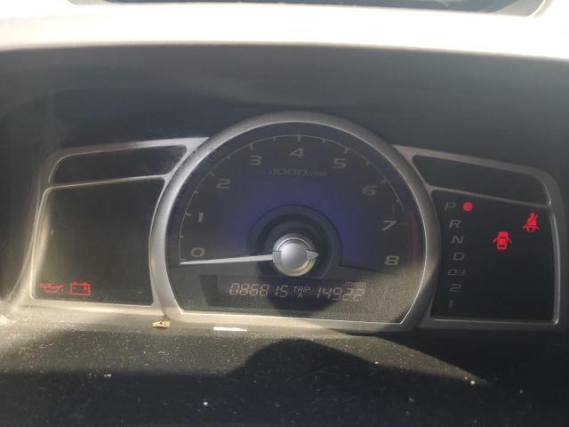 1HGFA16998L081711 - 2008 HONDA CIVIC EXL Gümüş foto 9