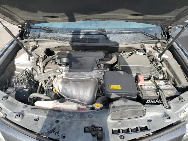 4T1BF1FK4CU147193 - 2012 TOYOTA CAMRY BASE GRAY photo 11