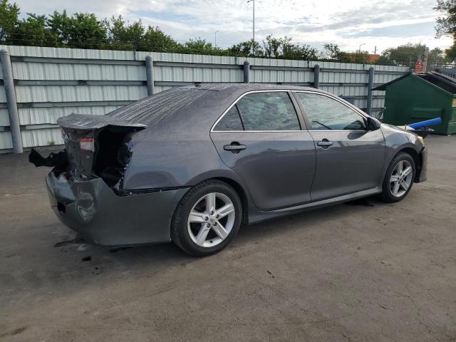 4T1BF1FK4CU147193 - 2012 TOYOTA CAMRY BASE GRAY photo 3