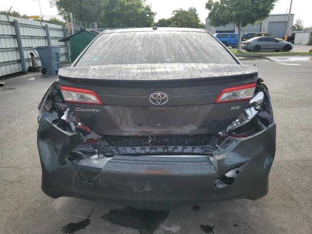 4T1BF1FK4CU147193 - 2012 TOYOTA CAMRY BASE GRAY photo 6