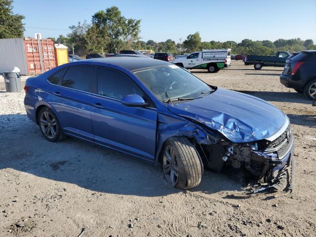 3VW7M7BU7NM015768 - 2022 VOLKSWAGEN JETTA SE BLUE photo 4