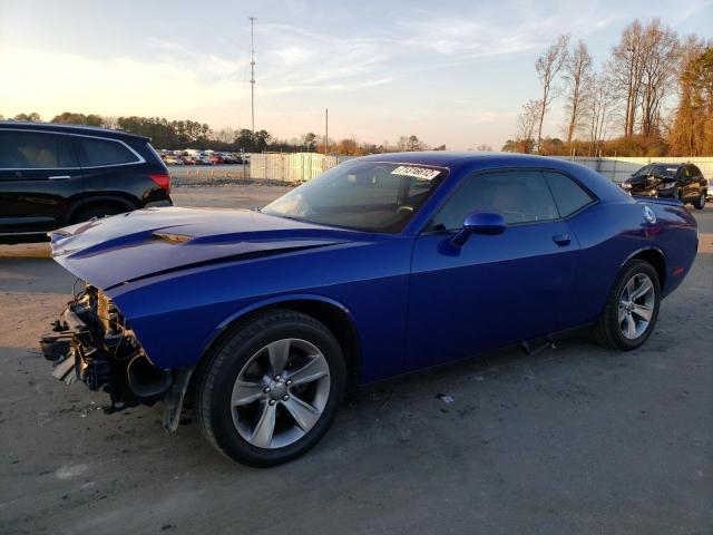 2C3CDZAG6KH724120 - 2019 DODGE CHALLENGER SXT BLUE photo 1